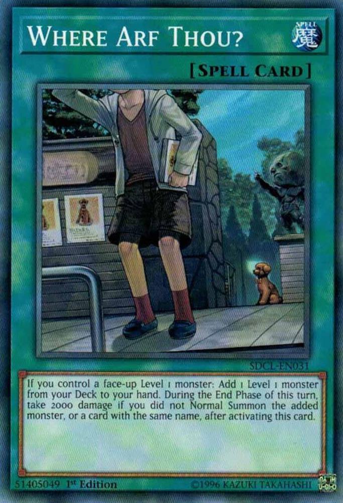Where Arf Thou? card image