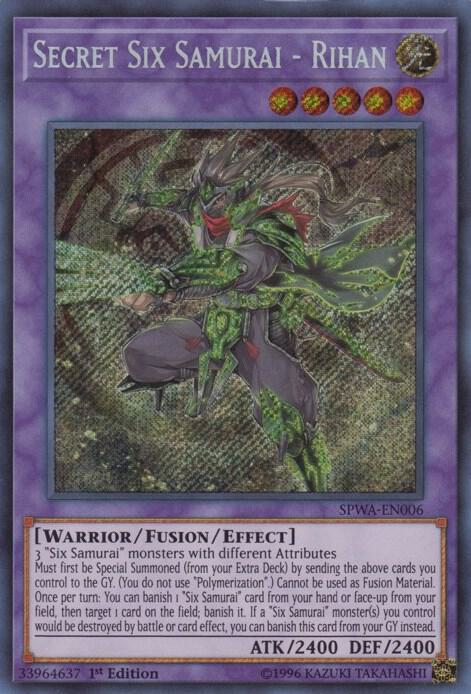 Secret Six Samurai - Rihan card image