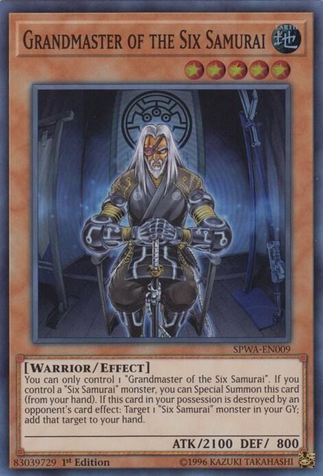 Grandmaster of the Six Samurai card image