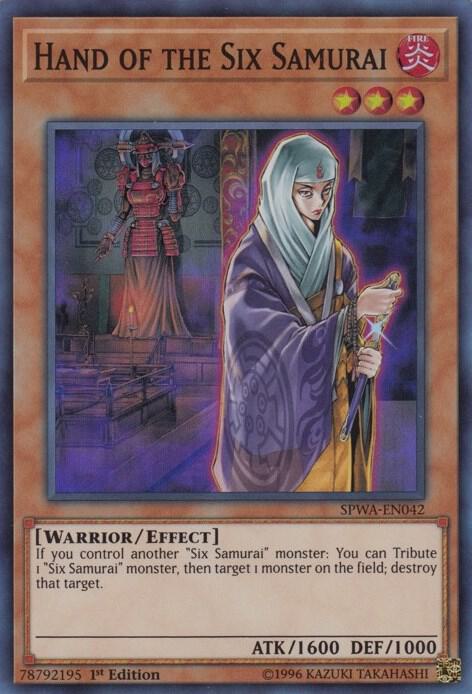 Hand of the Six Samurai card image
