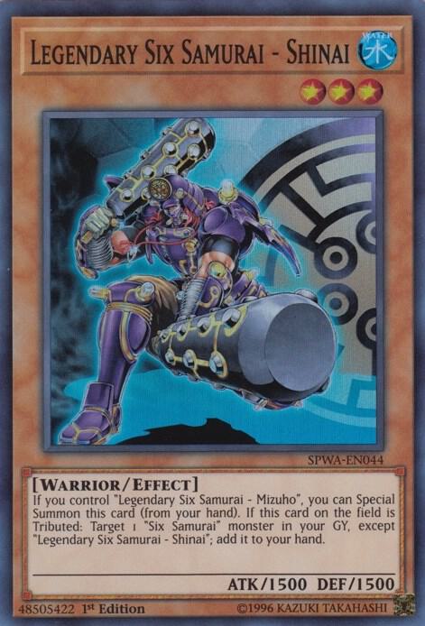Legendary Six Samurai - Shinai card image