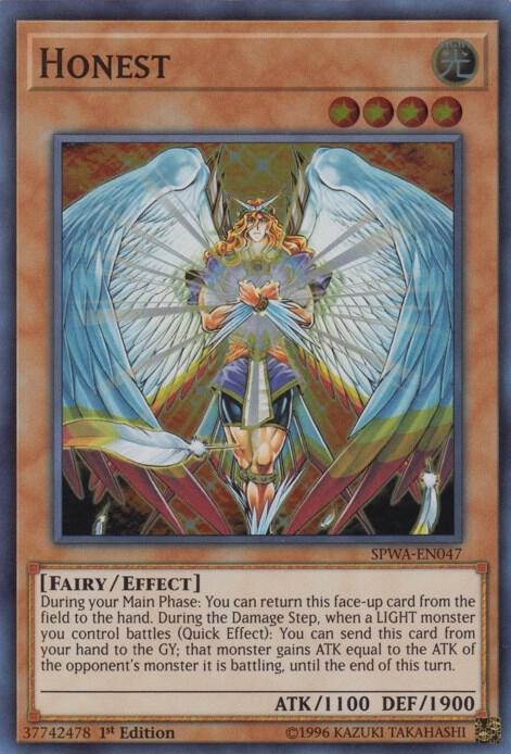 Honest card image