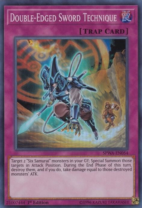 Double-Edged Sword Technique card image