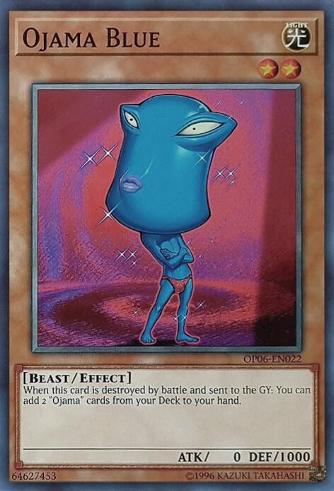 Ojama Blue card image