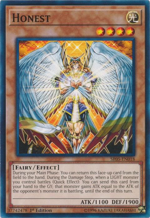 Honest card image