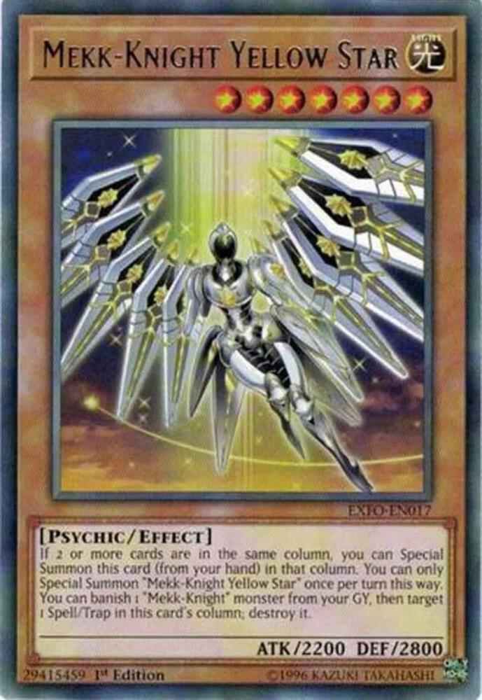 Mekk-Knight Yellow Star card image