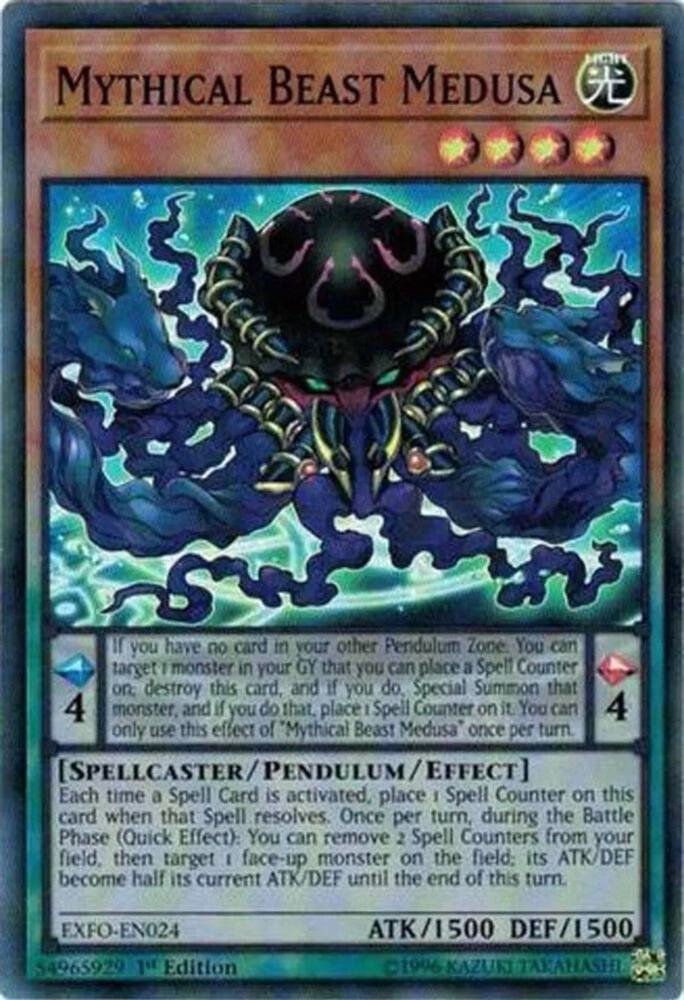 Mythical Beast Medusa card image