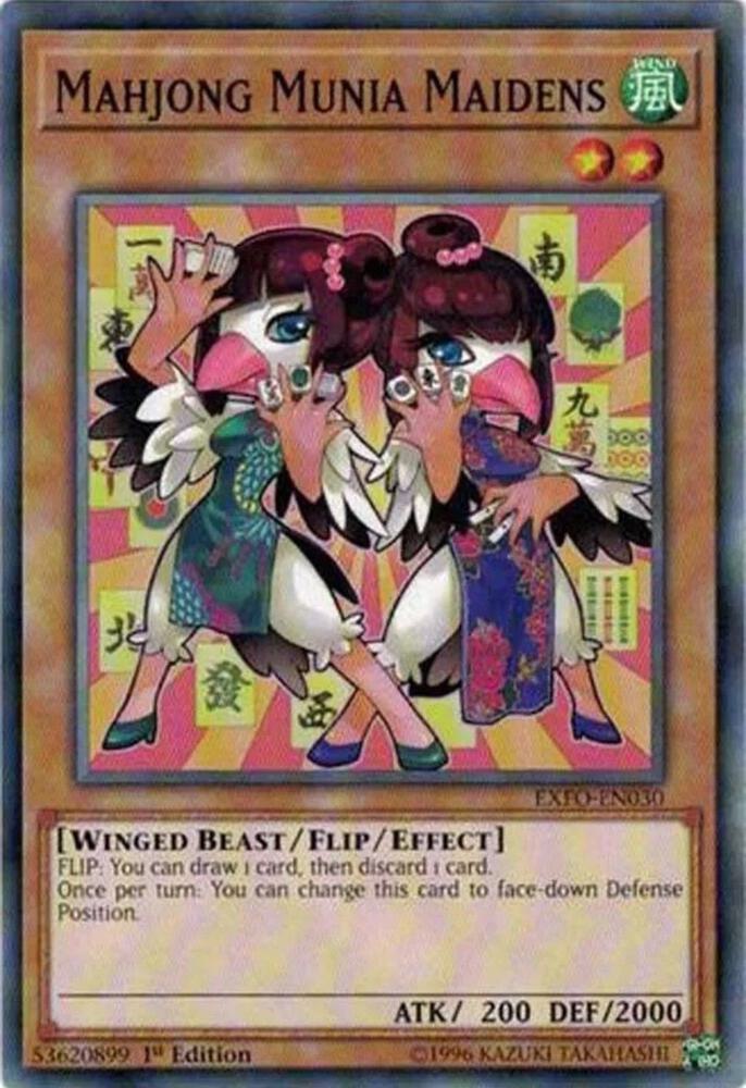 Mahjong Munia Maidens card image