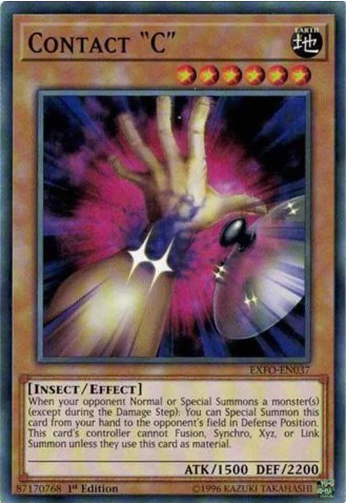 Contact "C" card image