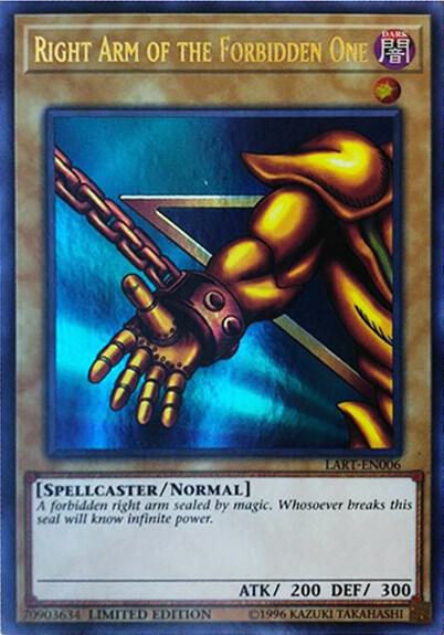 Right Arm of the Forbidden One card image