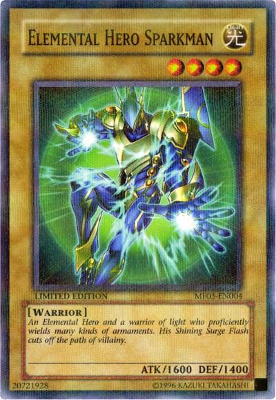 Elemental HERO Sparkman card image