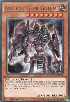 Ancient Gear Golem card image