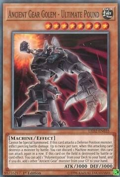 Ancient Gear Golem - Ultimate Pound card image