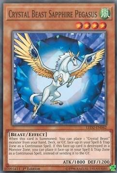 Crystal Beast Sapphire Pegasus card image