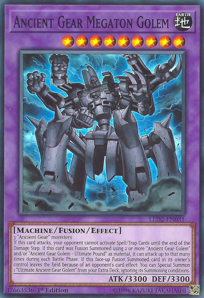 Ancient Gear Megaton Golem card image