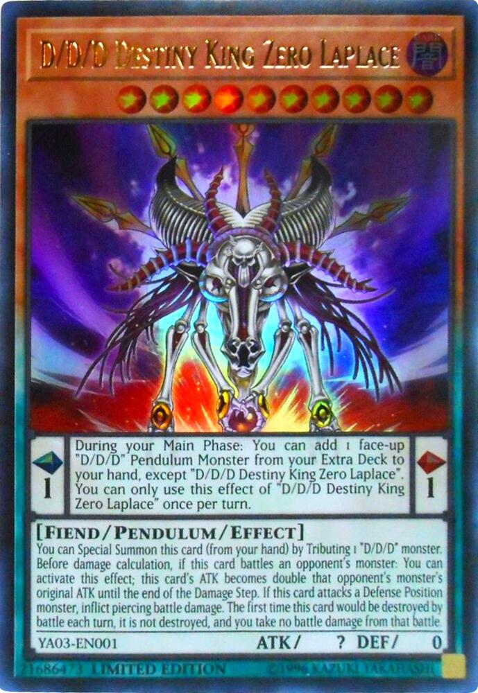 D/D/D Destiny King Zero Laplace card image