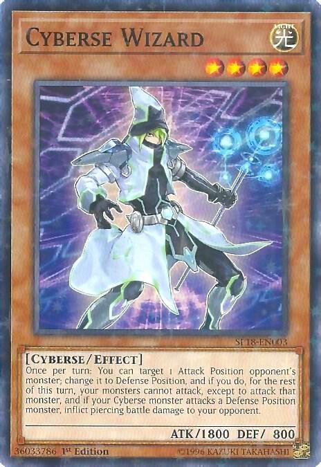 Cyberse Wizard (Starfoil) card image