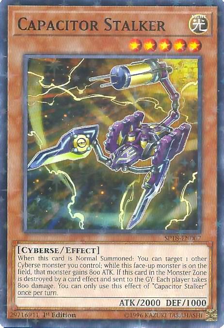 Capacitor Stalker (Starfoil) card image