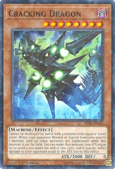Cracking Dragon (Starfoil) card image