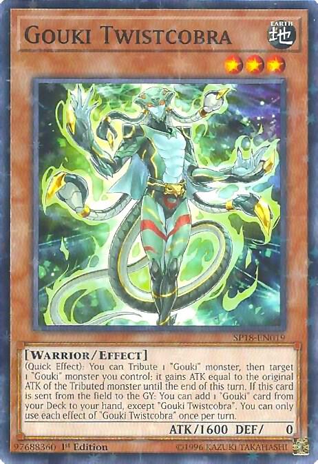 Gouki Twistcobra (Starfoil) card image