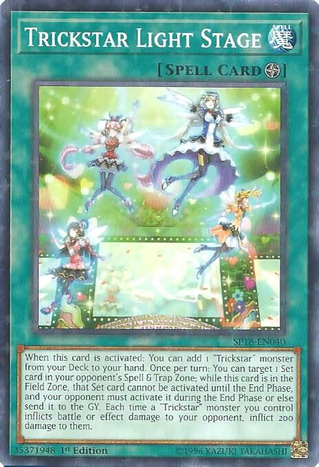 Trickstar Light Stage (Starfoil) card image