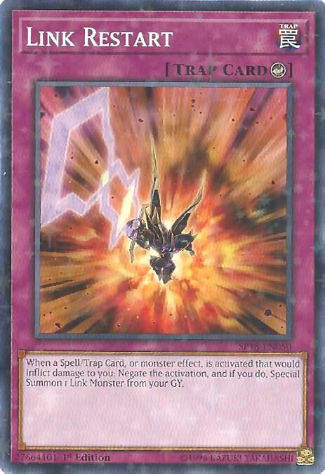 Link Restart (Starfoil) card image