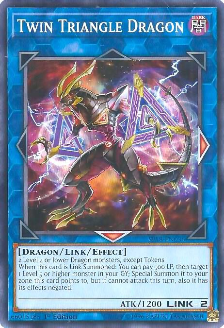 Twin Triangle Dragon card image
