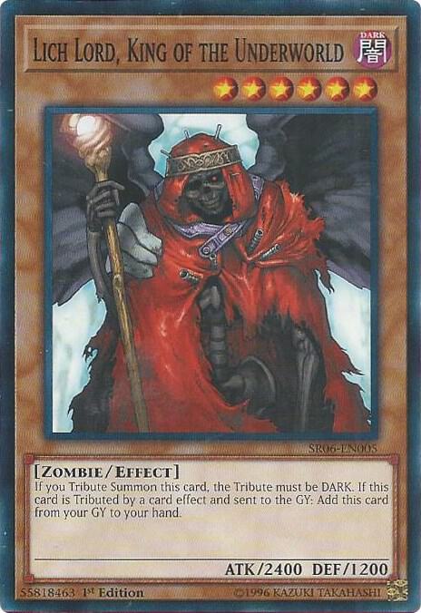 Lich Lord, King of the Underworld card image