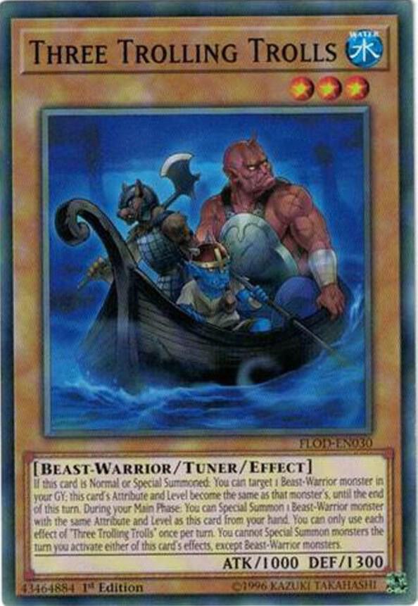 Three Trolling Trolls card image