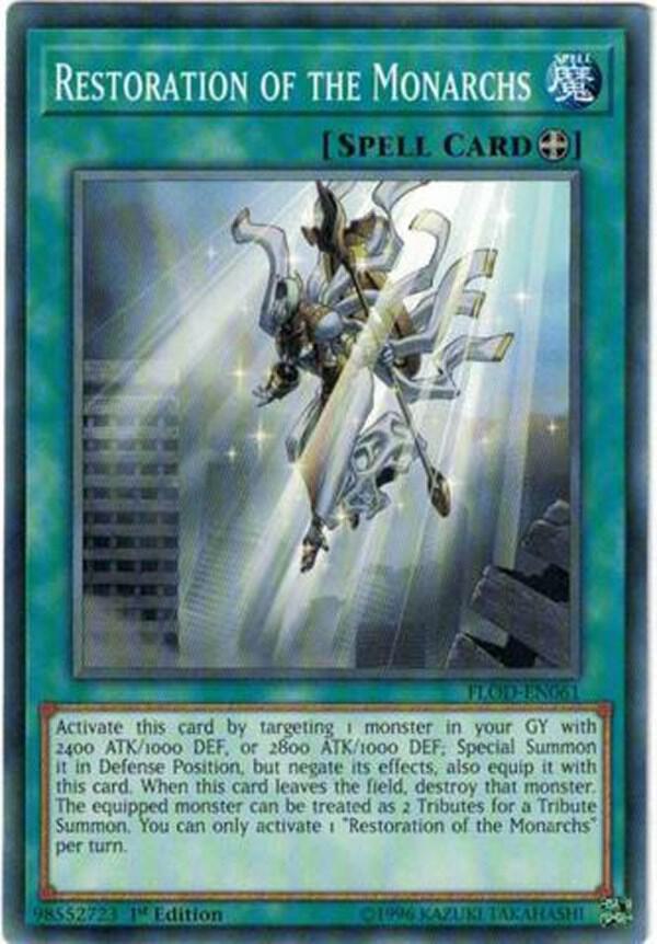Restoration of the Monarchs card image