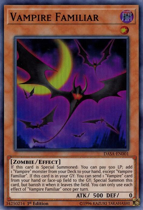 Vampire Familiar (1st Edition) card image