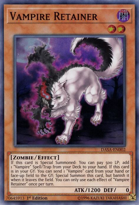 Vampire Retainer (1st Edition) card image