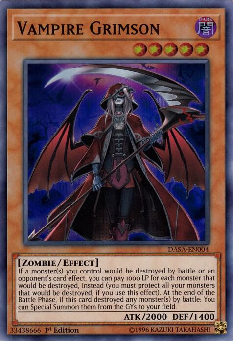 Vampire Grimson (1st Edition) card image