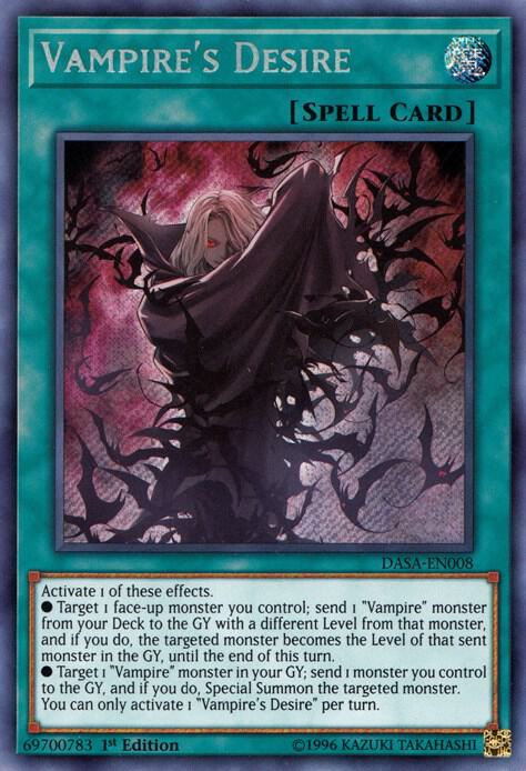 Vampire's Desire (1st Edition) card image