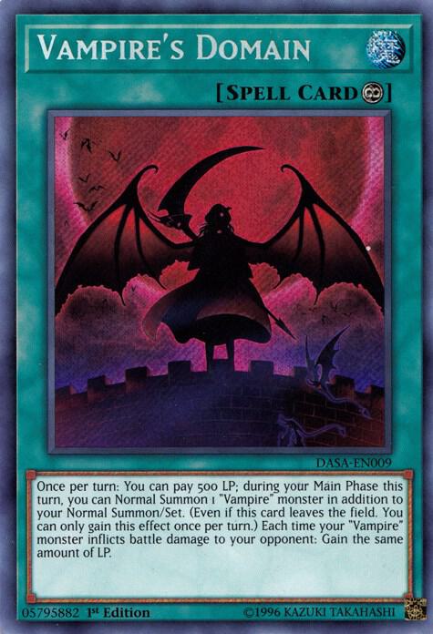 Vampire's Domain (1st Edition) card image