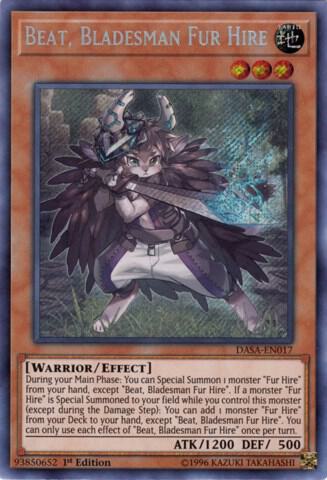 Beat, Bladesman Fur Hire card image