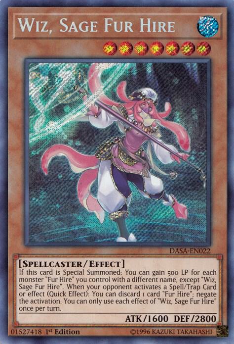 Wiz, Sage Fur Hire (1st Edition) card image