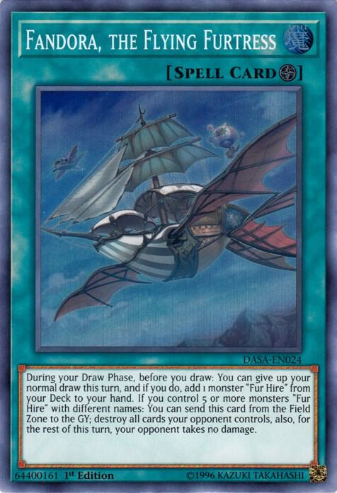 Fandora, the Flying Furtress (1st Edition) card image
