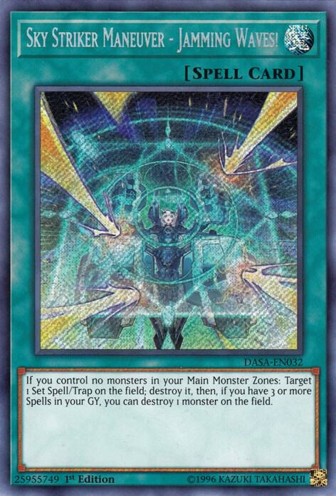 Sky Striker Maneuver - Jamming Waves! (1st Edition) card image