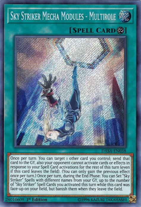 Sky Striker Mecha Modules - Multirole (1st Edition) card image