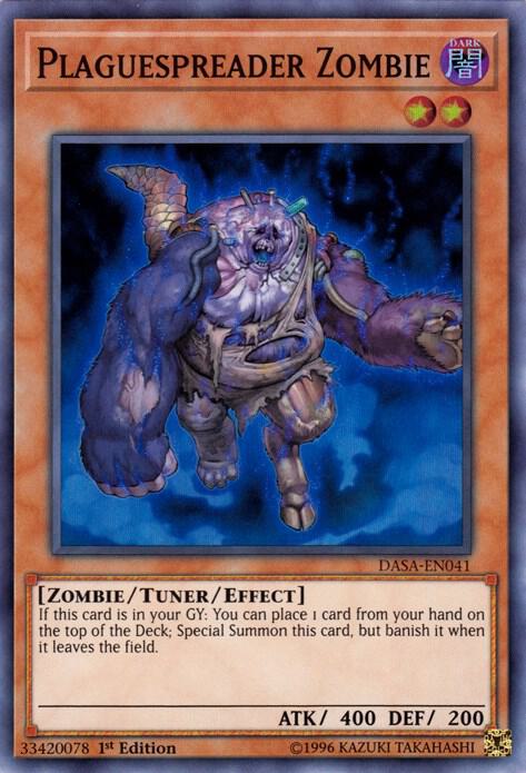 Plaguespreader Zombie (1st Edition) card image