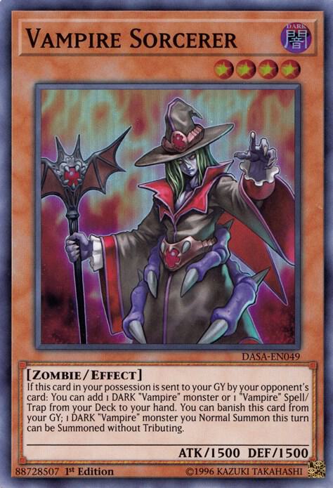 Vampire Sorcerer (1st Edition) card image