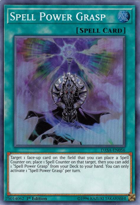 Spell Power Grasp (1st Edition) card image