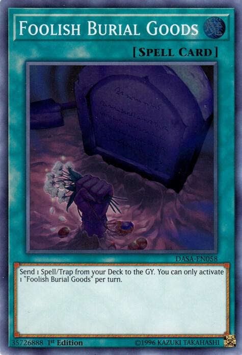 Foolish Burial Goods (1st Edition) card image