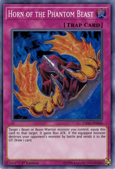 Horn of the Phantom Beast (1st Edition) card image