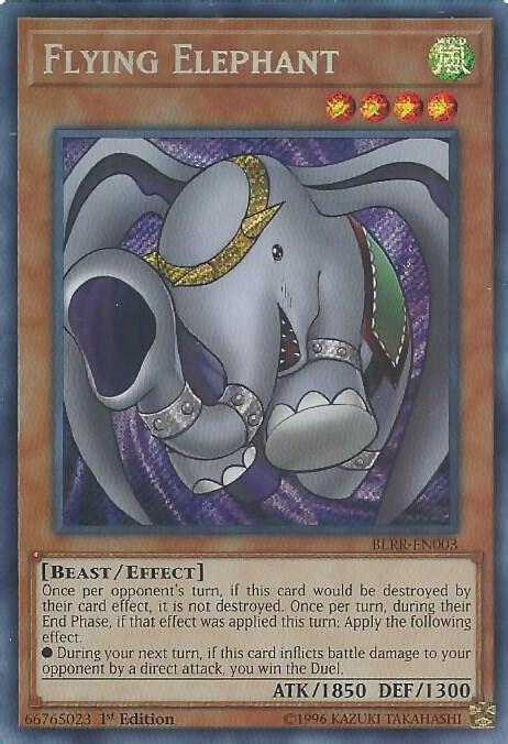 Flying Elephant card image