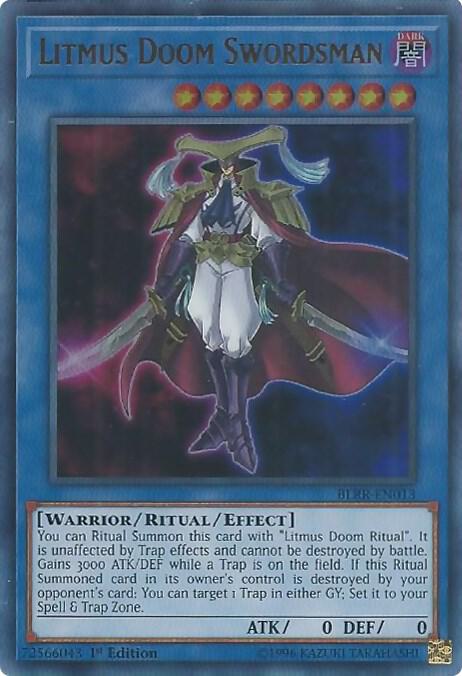 Litmus Doom Swordsman card image