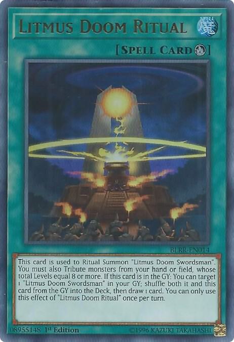 Litmus Doom Ritual card image