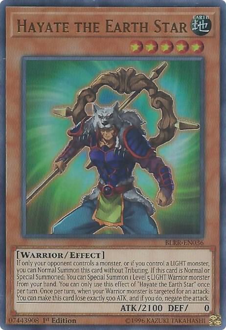 Hayate the Earth Star card image