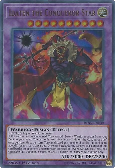 Idaten the Conqueror Star card image